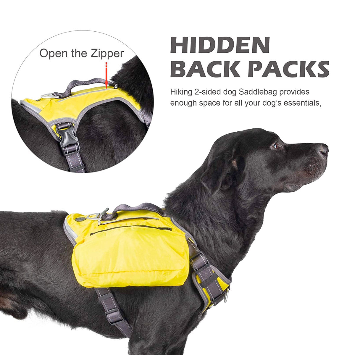 Fida Dog Harness - Yellow
