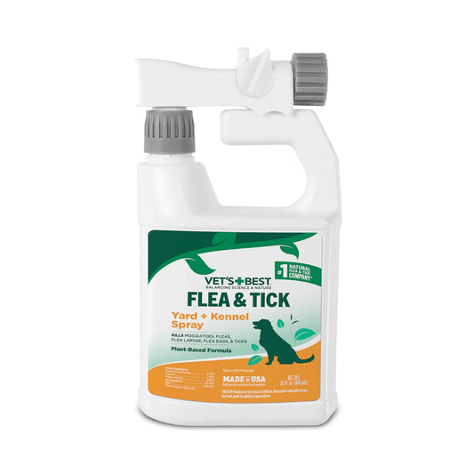 Vet's Best Flea + Tick Yard & Kennel Spray  (32 oz)