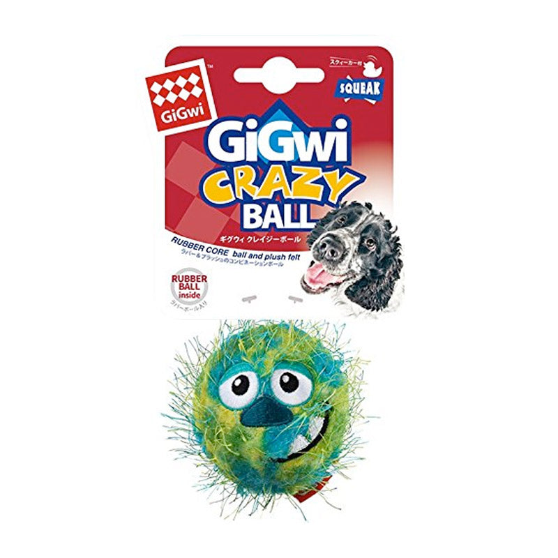 Gigwi Medium Ball Plush Friendz with foam Rubber ball  &  Squeaker