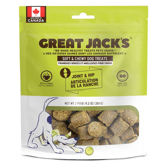 Great Jack's Joint  &  Hip  Grain-Free Dog Treats 9.2oz / 261gm