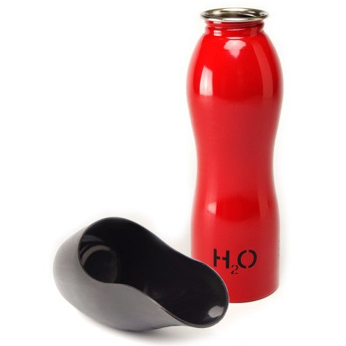 H2O4K9 Dog Water Bottle 0.7L (Red)