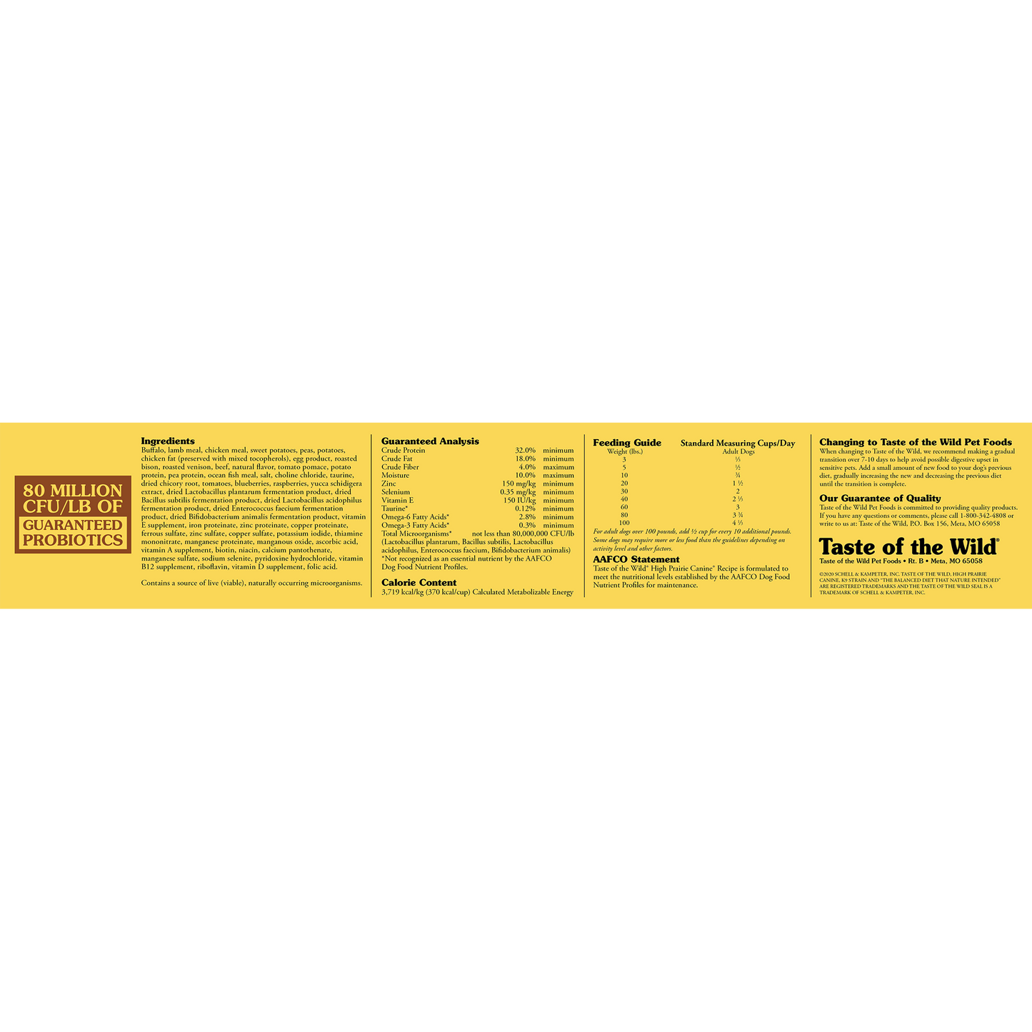 High Prairie Canine Recipe - 2.27Kg(5lb)