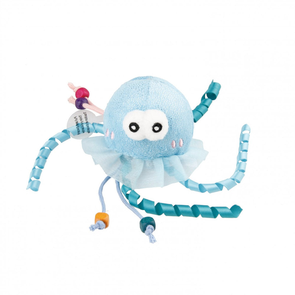 Shining Friends Jellyfish with activated LED light  &  Catnip inside