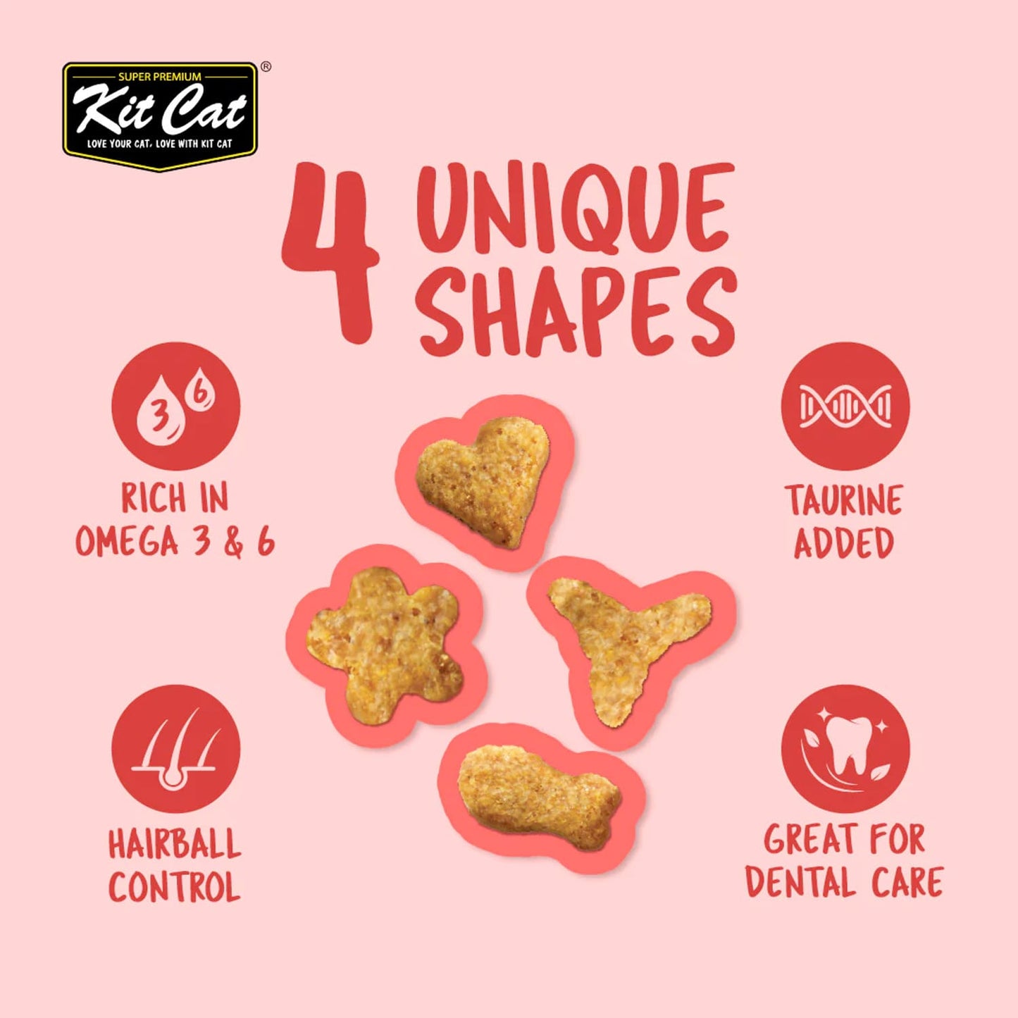 Kit Cat Kitty Crunch Beef Flavor 60g