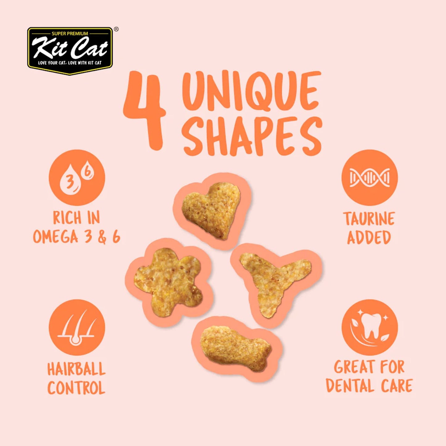 Kit Cat Kitty Crunch Salmon Flavor 60g