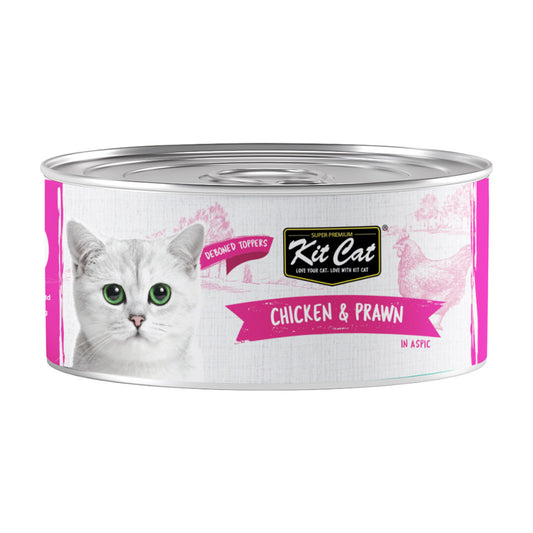 Kit Cat Chicken  &  Prawn 80g (1 Box -24pcs)