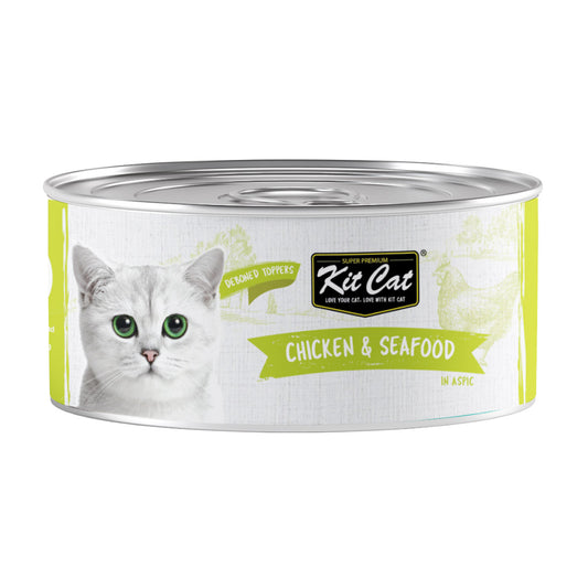 Kit Cat Chicken  &  Seafood 80g (1 Box -24pcs)