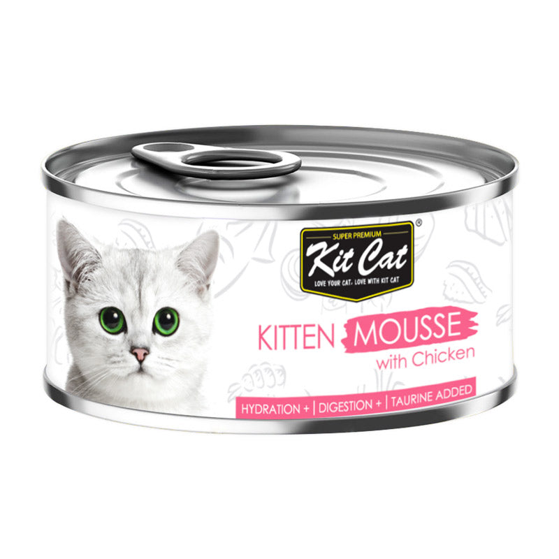 Kit Cat Kitten Mousse with Chicken 80g (1 Pc)