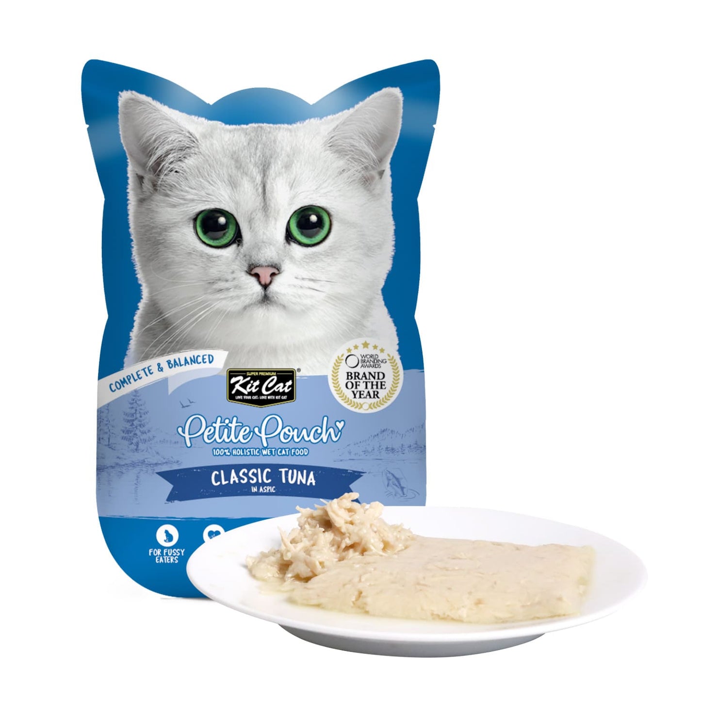 Kit Cat Petite Pouch 70g - Classic Tuna