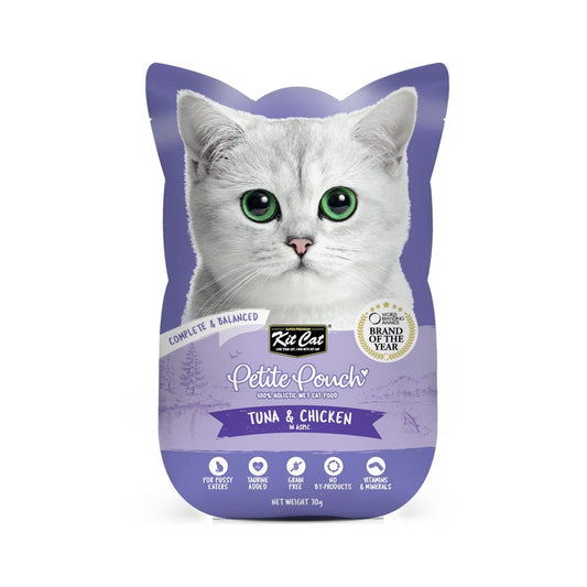 Kit Cat Petite Pouch 70g - Tuna & Chicken