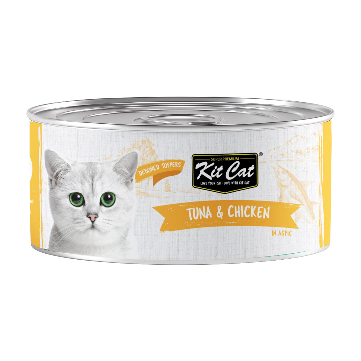 Kit Cat Tuna & Chicken 80g (1 Box 24pcs)
