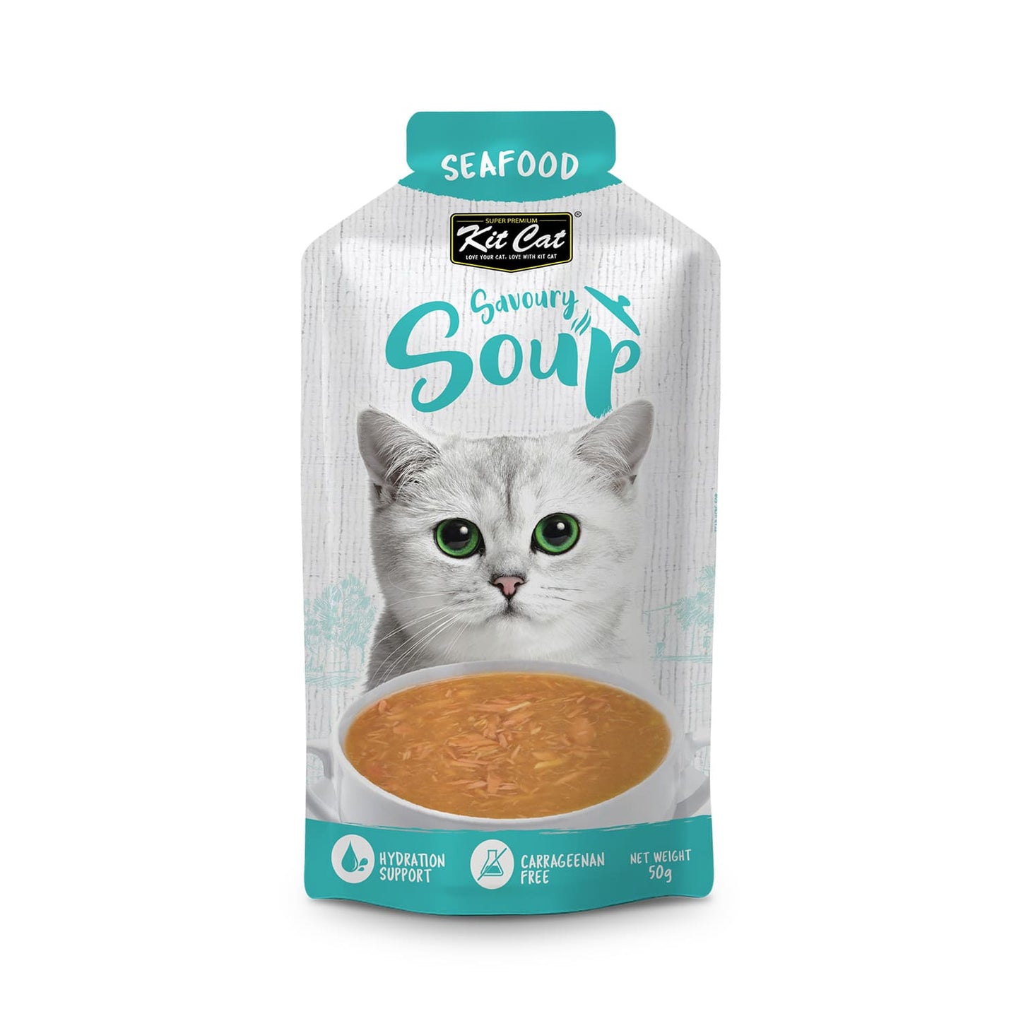 Kit Cat Savoury Soup Seafood 300g ( 6 X 50g )