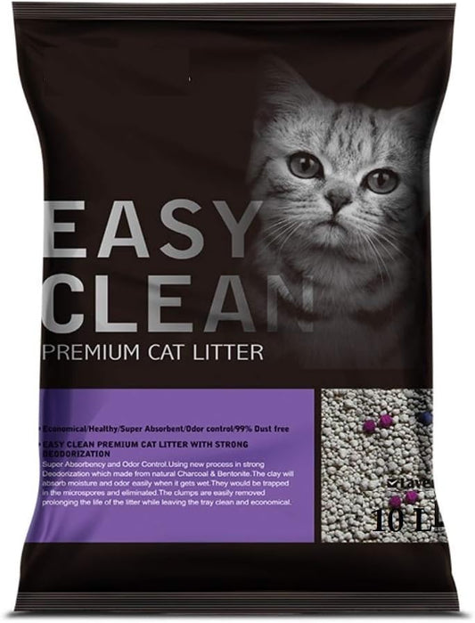 Emily Pets - Easy Clean Fresh Scented Bentonite Cat Litter (Lavender, 10L)