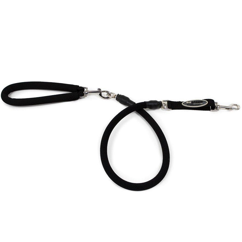 Ez Step Stretch Leash Medium - Black