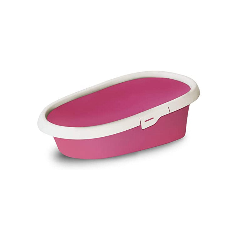Cat litter box MINOU MINI 43 x 30 x 14h - Dark Pink