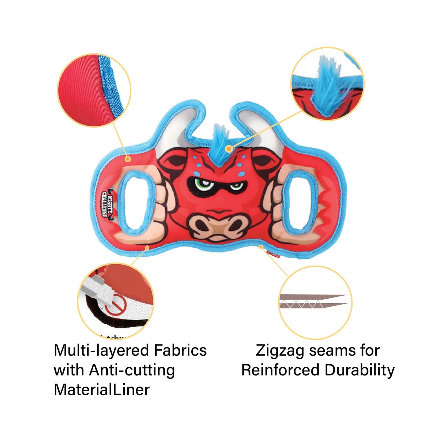 GiGwi MIGHTY CHALLENGE Buffalo