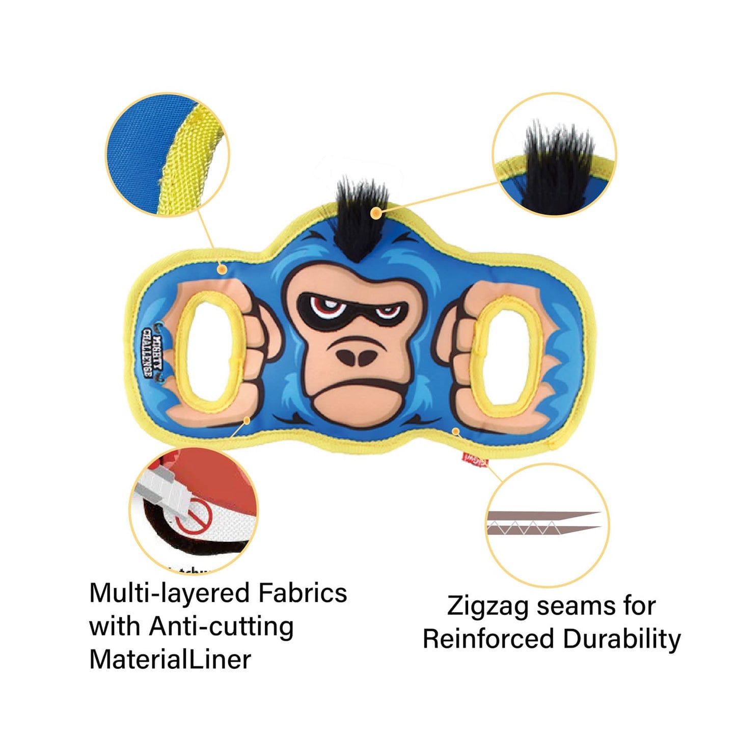 GiGwi MIGHTY CHALLENGE Gorilla