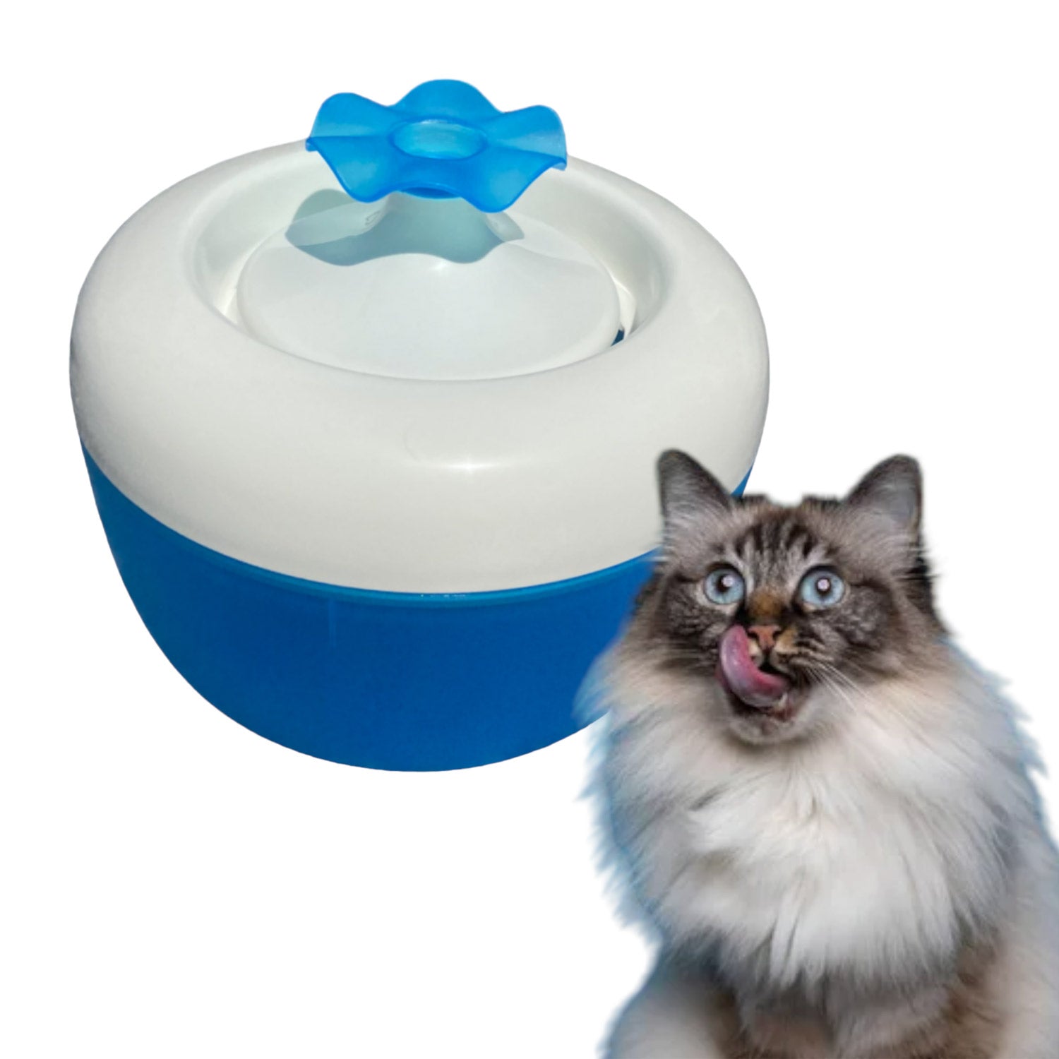 MP Bergamo MALAGA Water Fountain for Cats 1.7L (Flower)