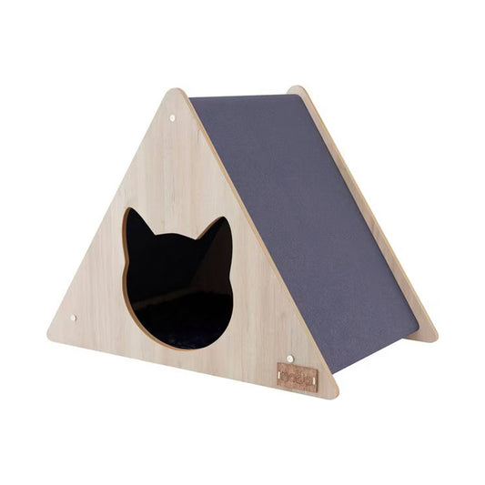 Noba Origin Teepee Hideout Cat Head - Grey