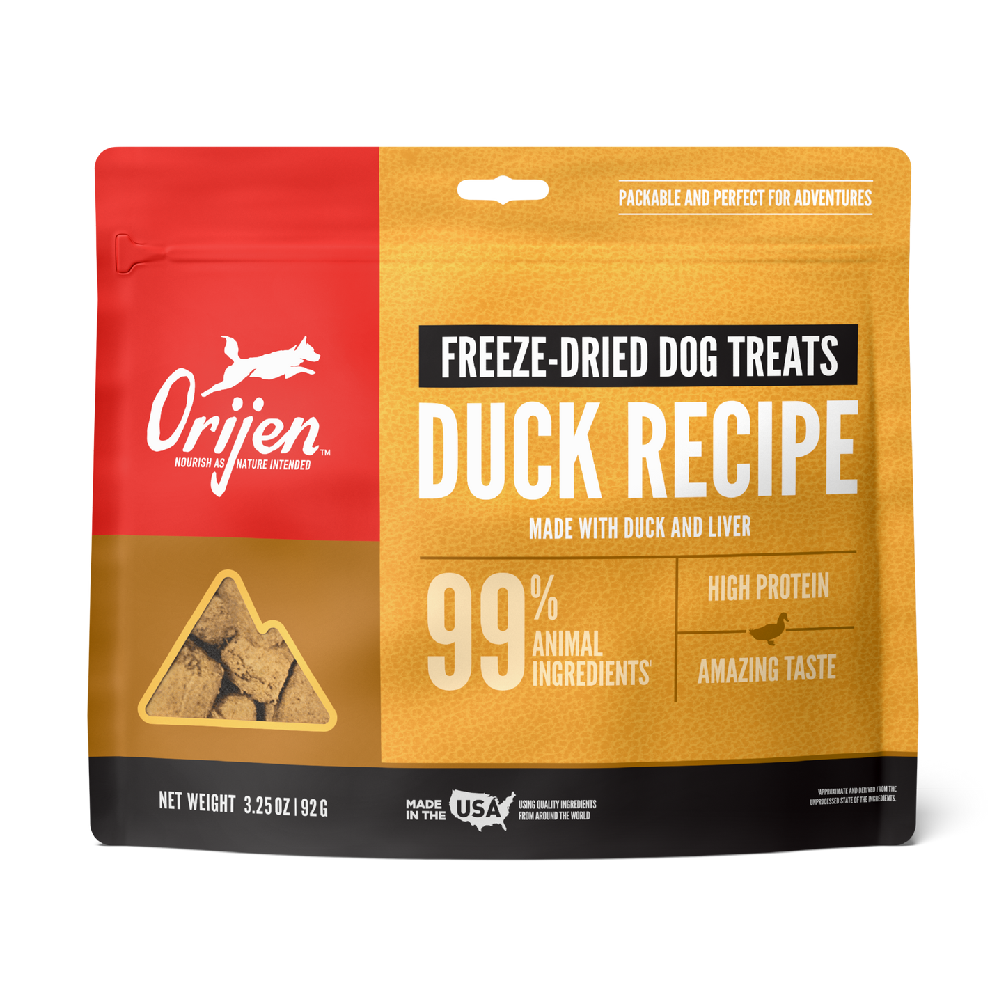 Orijen Duck Recipe Freeze Dried Dog Treats