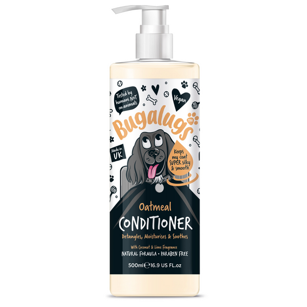 Bugalugs Oatmeal with Coconut & Lime Dog Conditioner - 500ML