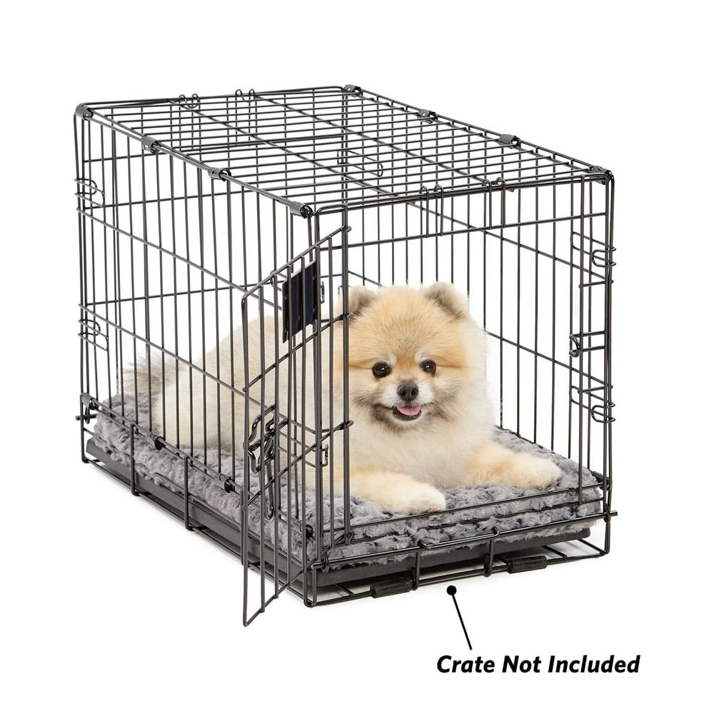 QuietTime® Deluxe Ombré Swirl Pet Bed - Grey