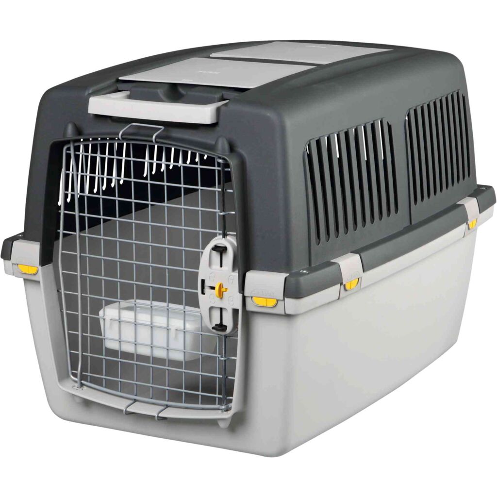 Trixie Gulliver Dog Transport Box - GREY/52X51X72CM