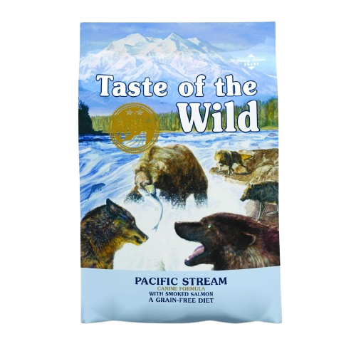 Taste of the Wild Dog Food Pacific Stream Adult - Smoked Salmon, Brown