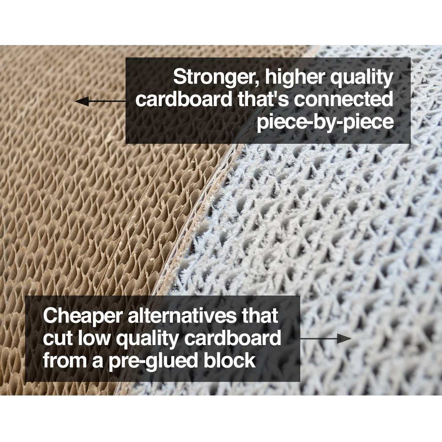 PetFusion 3-Sided Vertical Scratcher - Large