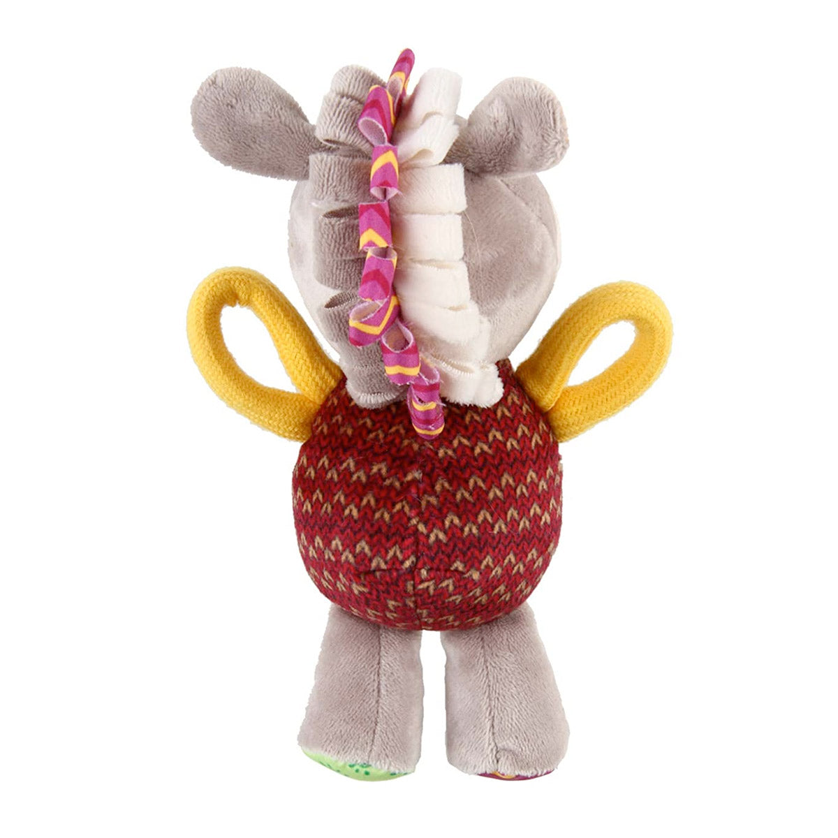 Gigwi Plush Friendz Dog Toy with Squeaker - Donkey