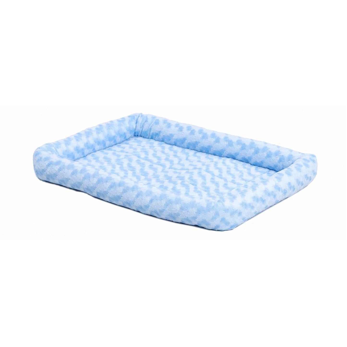QuietTime Deluxe Powder Blue Bolster Bed - 30"