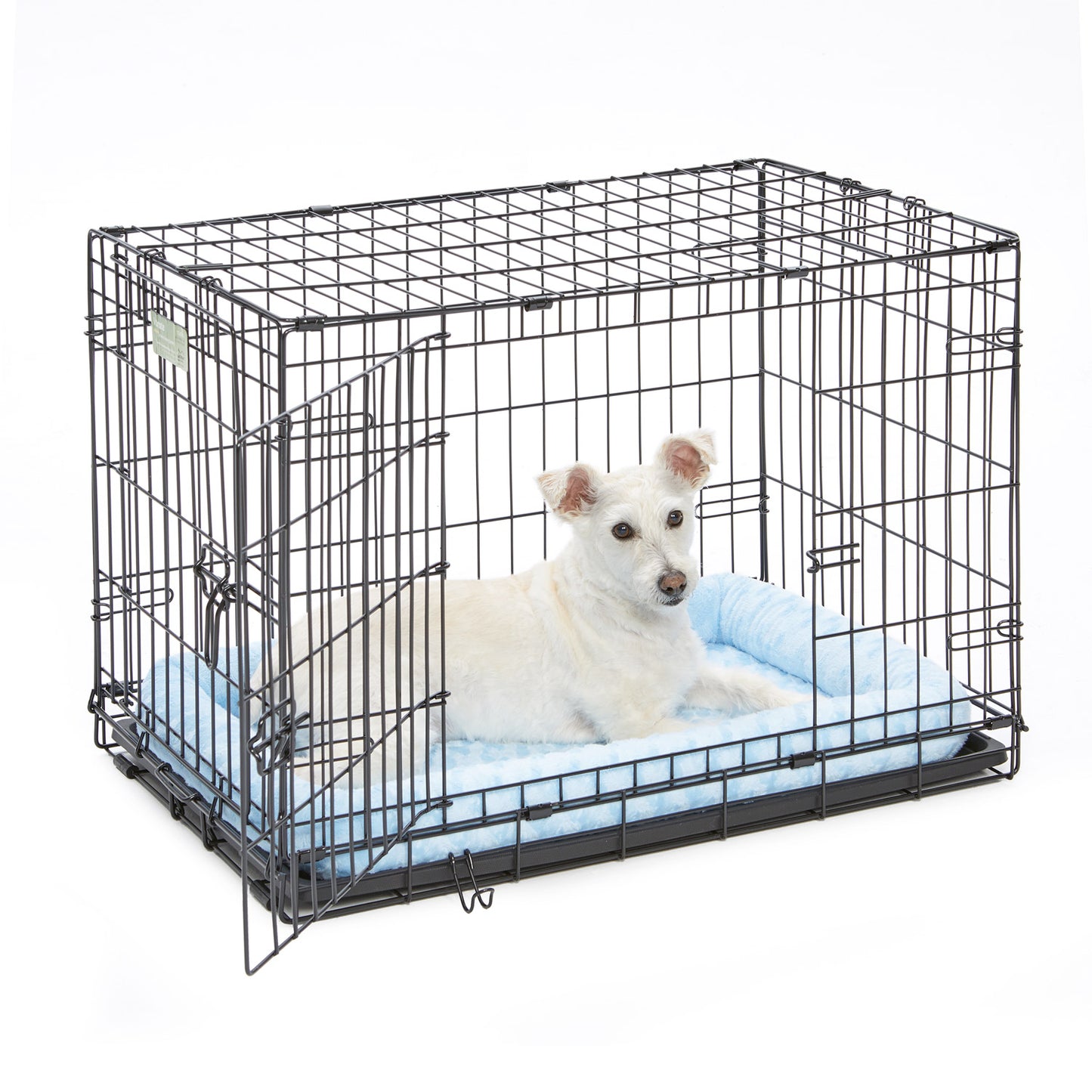 QuietTime Deluxe Powder Blue Bolster Bed - 30"