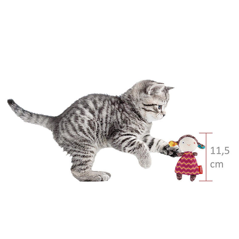 Refillable Catnip (Sheep) with 3 Catnip Teabags in Ziplock bag