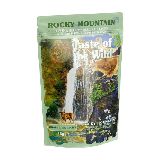 Taste of the Wild Rocky Mountain Cat Pouch Chunks in Gravy - 85g