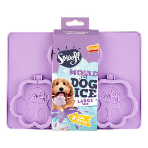 Smoofl Ice Mould for Large Dog Treats - LILAC
