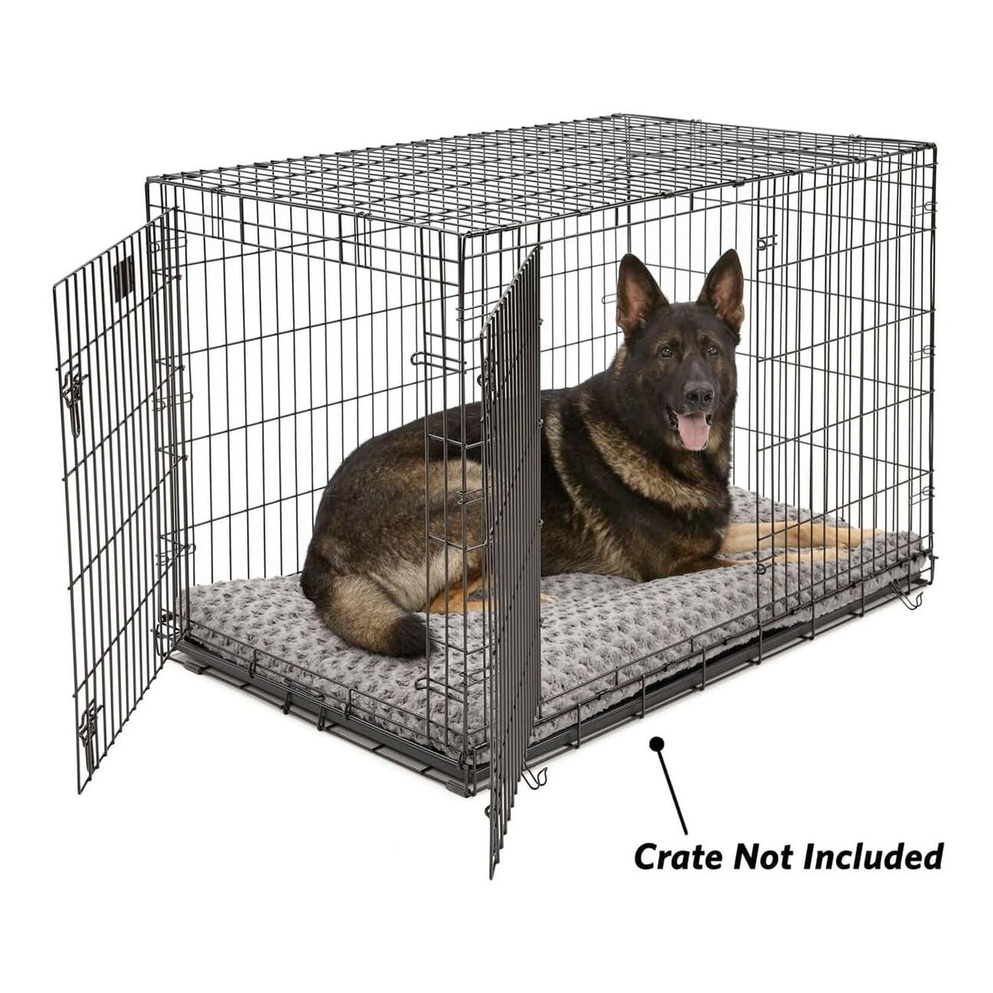 QuietTime® Deluxe Ombré Swirl Pet Bed - Grey