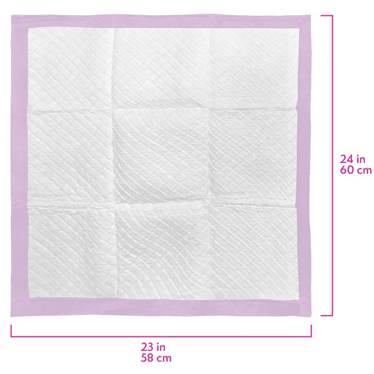 Simple Solution All Day Premium Dog Pads, Lavender Scent, 23" x 24" - Pack of 100 (Copy)