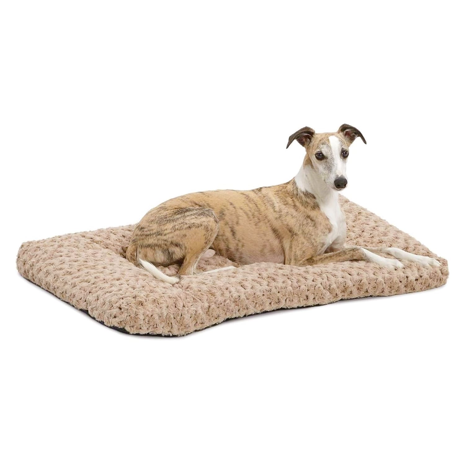QuietTime Deluxe Ombre Swirl Taupe to Mocha Pet Bed