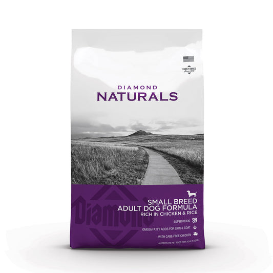 Diamond Naturals Small Breed Adult Dog Chicken & Rice Formula