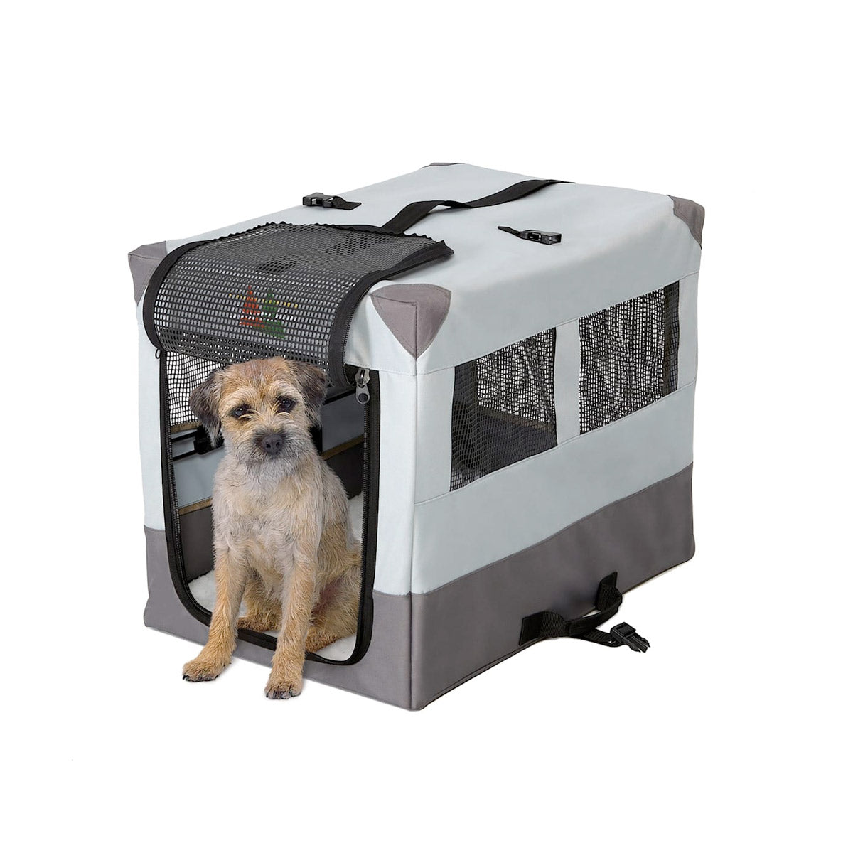 Canine Camper Sportable Tent Dog Crate, 24" L X 17.5" W X 20.25" H