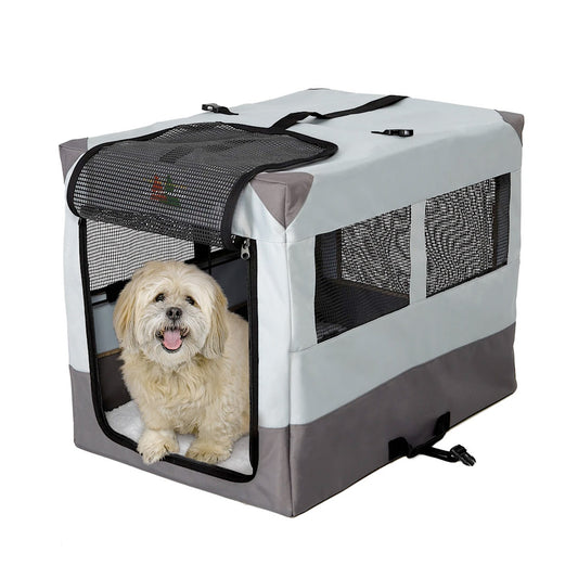 Canine Camper Sportable Tent Dog Crate, 30" L X 21.75" W X 24" H