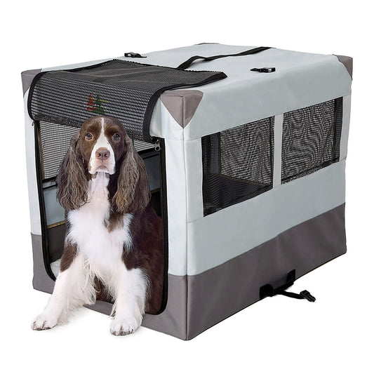 Canine Camper Sportable Tent Dog Crate, 36" L X 25.5" W X 28" H