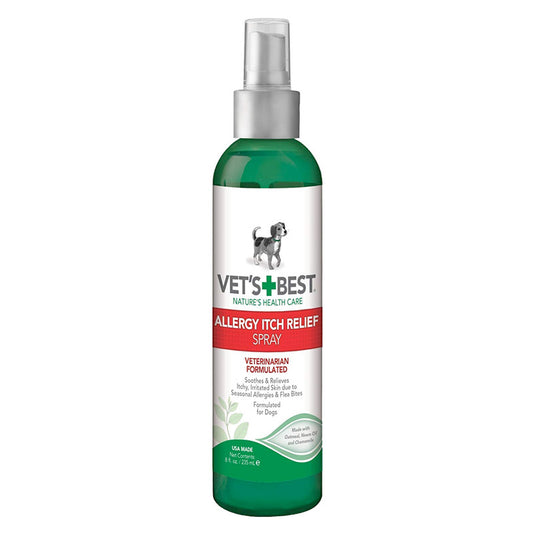 Vet's Best Allergy Itch Relief Spray for Dogs 8 oz