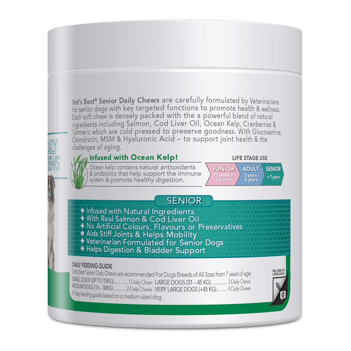 Vet's Best Daily Chews (180 Soft Chews) - Senior