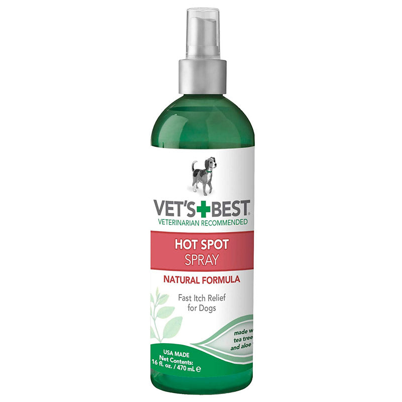 Vet's Best Dog Hot Spot Itch Relief Spray 16 oz