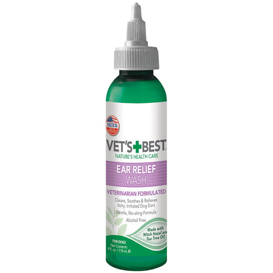 Vet's Best Ear Relief Wash (4oz)