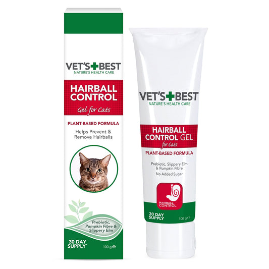 Vet's Best Hairball Control Gel for Cats - 100g