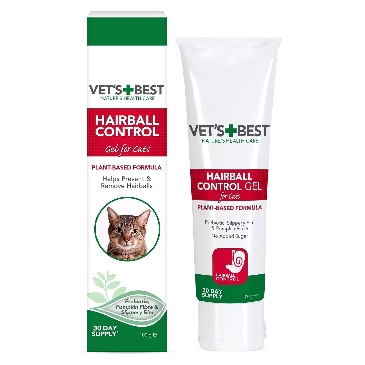 Vet's Best Hairball Control Gel for Cats - 100g
