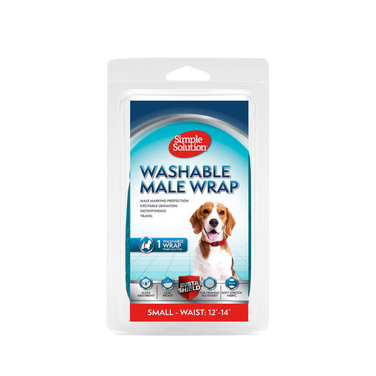 Simple Solution Washable Male Dog Wraps - Small