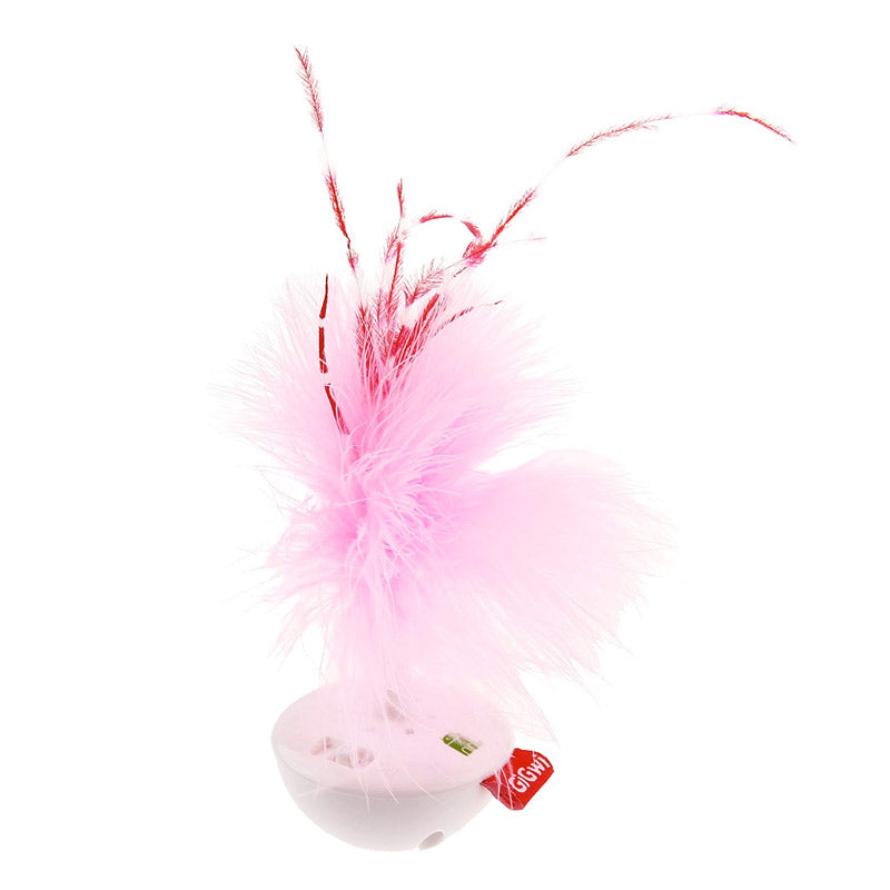 Wobble Feather Pet Droid with Natural Feather Caps  &  Sound Module